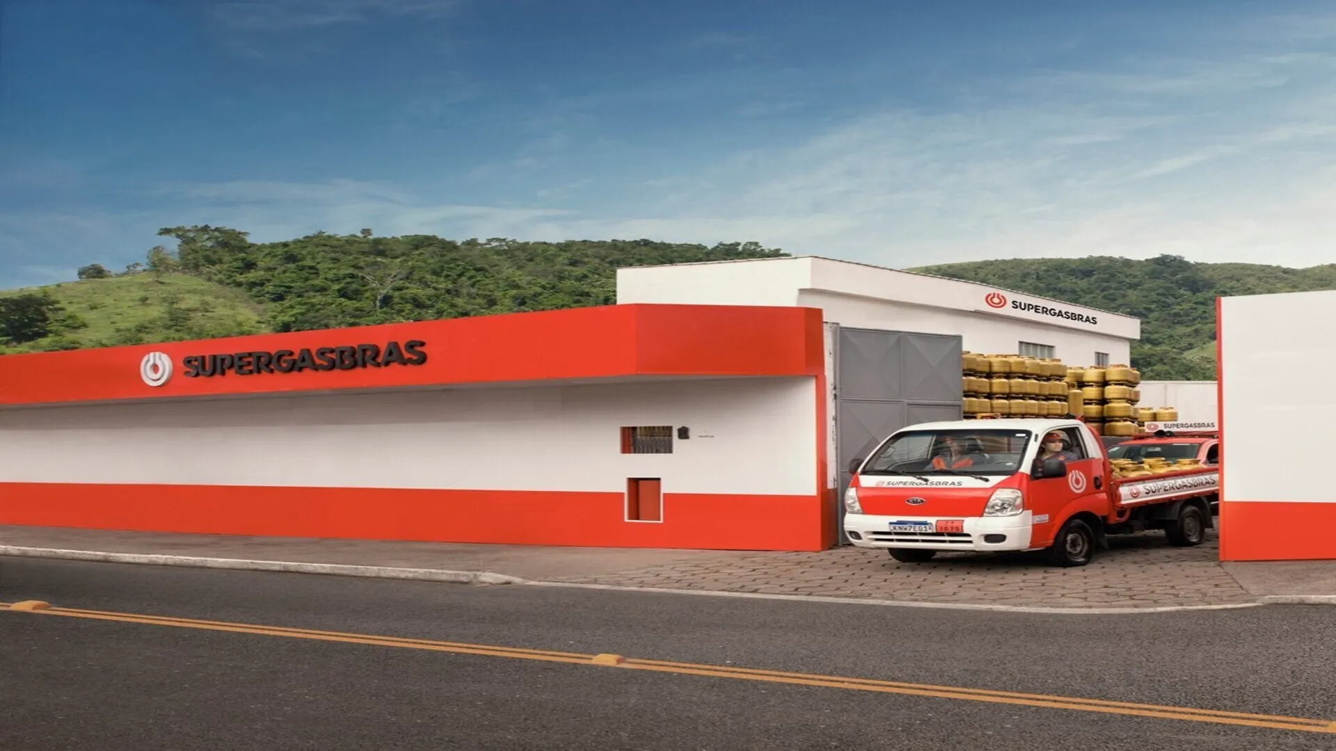 Fachada Gás Familia - Supergasbras